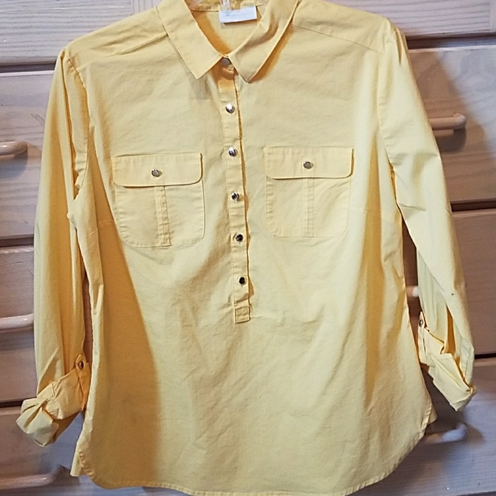 3/4 Button Down
